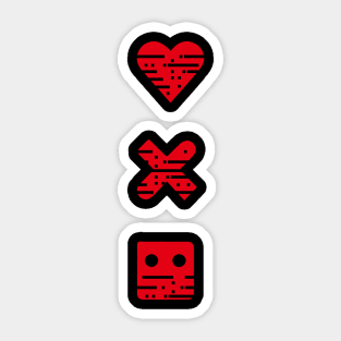 LOVE DEATH + ROBOTS Sticker